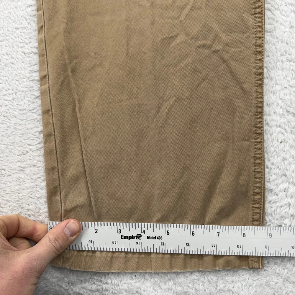 Polo Ralph Lauren Mens Khaki Chino Pants Size 36x32 Straight‎ Fit Casual